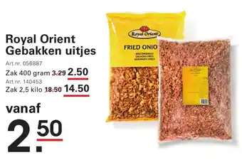 Sligro Royal Orient Gebakken uitjes aanbieding