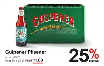 Sligro Gulpener Pilsener aanbieding