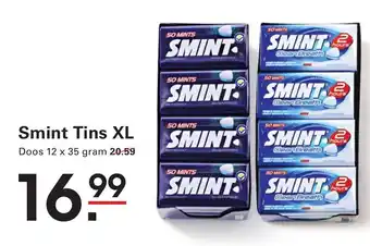 Sligro Smint Tins XL aanbieding