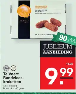 Sligro Te Voert Rundvlees kroketten aanbieding