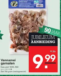 Sligro Vannamei garnalen aanbieding