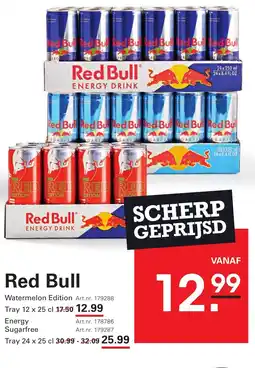 Sligro Red Bull aanbieding
