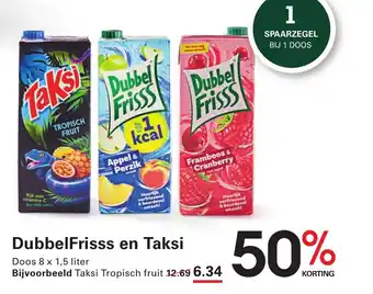 Sligro DubbelFrisss en Taksi aanbieding