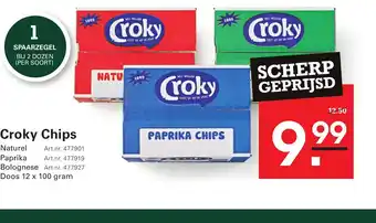 Sligro Croky Chips aanbieding