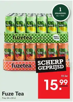 Sligro Fuze Tea aanbieding