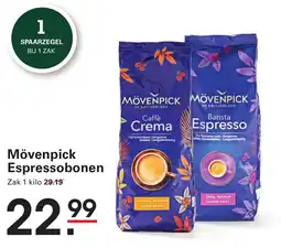 Sligro Mövenpick Espressobonen aanbieding