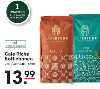 Sligro Cafe Riche Koffiebonen aanbieding