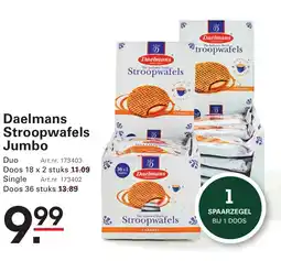 Sligro Daelmans Stroopwafels Jumbo aanbieding