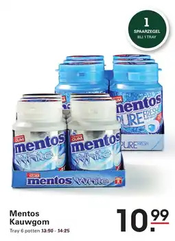 Sligro Mentos Kauwgom aanbieding