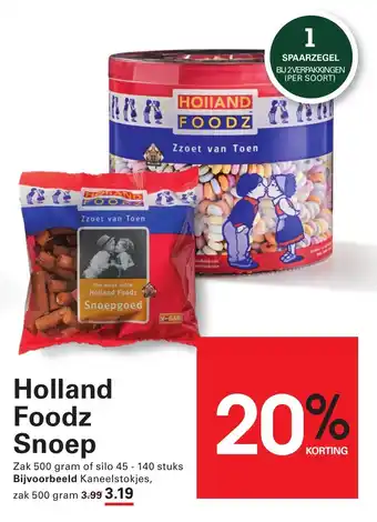 Sligro Holland Foodz Snoep aanbieding