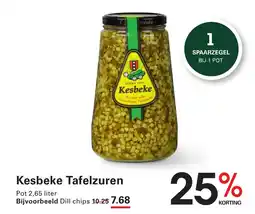 Sligro Kesbeke Amsterdamse Tafelzaren aanbieding