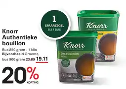 Sligro Knorr Authentieke bouillon aanbieding