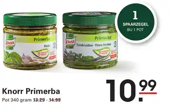 Sligro Knorr Primerba aanbieding