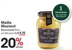 Sligro Maille Mosterd aanbieding
