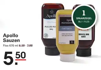 Sligro Apollo Sauzen aanbieding