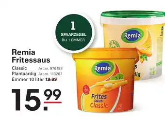 Sligro Remia Fritessaus aanbieding