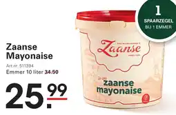 Sligro Zaanse Mayonaise aanbieding