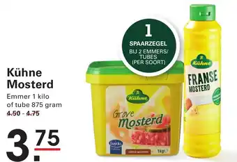 Sligro Kühne Mosterd aanbieding