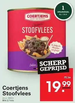 Sligro Coertjens Stoofvlees aanbieding