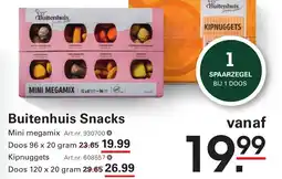 Sligro Buitenhuis Snacks aanbieding