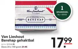 Sligro Van Lieshout Berehap gehaktbal aanbieding