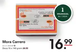 Sligro Mora Carrero aanbieding