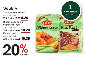 Sligro Soubry aanbieding