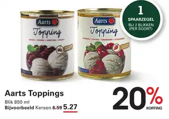 Sligro Aarts Toppings aanbieding
