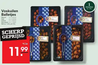 Sligro Voskuilen Balletjes aanbieding