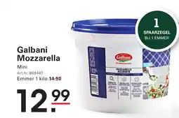 Sligro Galbani Mozzarella aanbieding