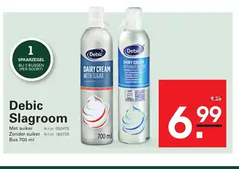 Sligro Debic Slagroom aanbieding