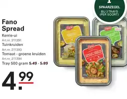 Sligro Fano Spread aanbieding