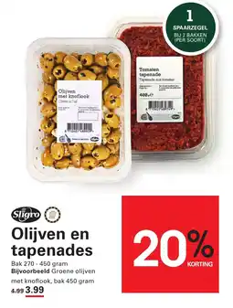 Sligro Olijven en tapenades aanbieding