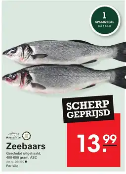 Sligro Zeebaars aanbieding