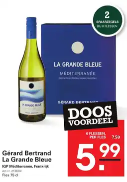 Sligro Gérard Bertrand La Grande Bleue aanbieding