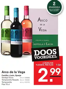 Sligro Arco de la Vega aanbieding