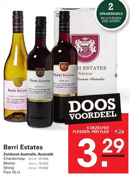 Sligro Berri Estates aanbieding