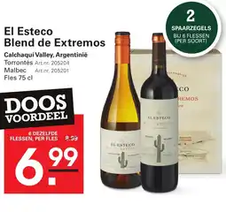 Sligro El Esteco Blend de Extremos aanbieding