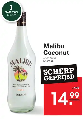Sligro Malibu Coconut aanbieding