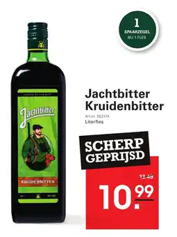 Sligro Jachtbitter Kruidenbitter aanbieding