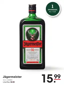 Sligro Jägermeister aanbieding