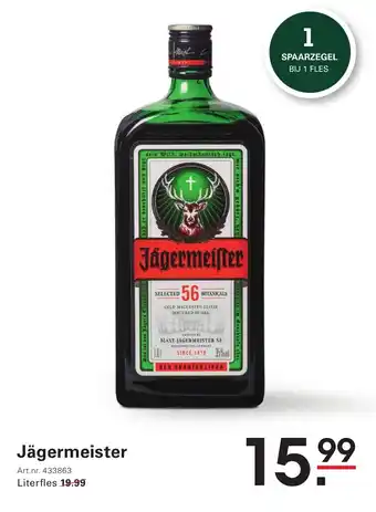 Sligro Jägermeister aanbieding