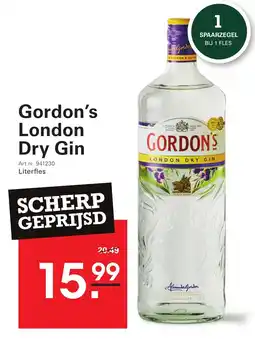 Sligro Gordon's London Dry Gin aanbieding