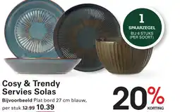 Sligro Cosy & Trendy Servies Solas aanbieding