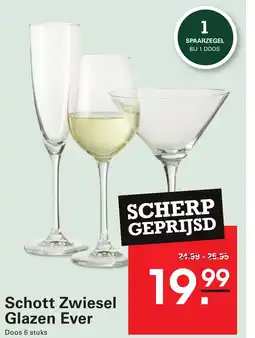 Sligro Schott Zwiesel Glazen Ever aanbieding