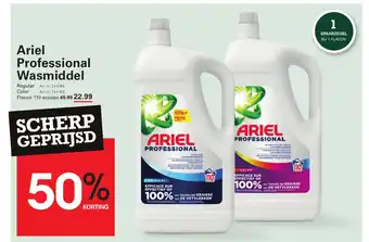 Sligro Ariel Professional Wasmiddel aanbieding