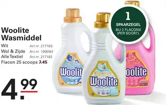 Sligro Woolite Wasmiddel aanbieding