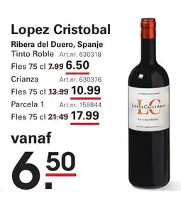Sligro Lopez Cristobal aanbieding
