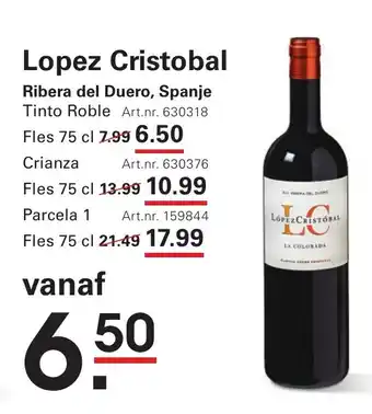 Sligro Lopez Cristobal aanbieding