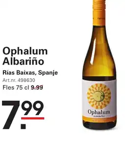 Sligro Ophalum Albariño aanbieding